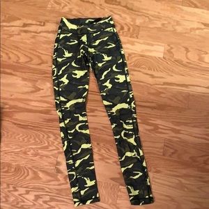 HPE camo workout pants